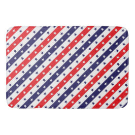 Röd vit och blå Stars och stripes Badrumsmatta