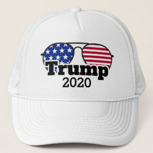 Röd vit och blå trump 2020 keps