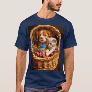 Röd vit och blå - Vänner för alltid T Shirt