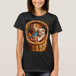 Röd vit och blå - Vänner för alltid T Shirt