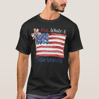 Röd Vit och Blåbärsfamiljen T Shirt