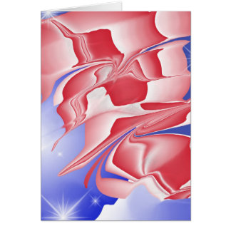 röd vit och blått numrerar två OBS kort