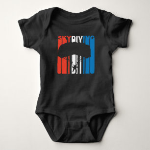 Röd vit och blått Skydiving T Shirt