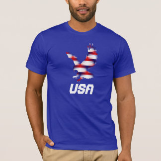 Röd vit- och blåttörnT-tröja Tee Shirt
