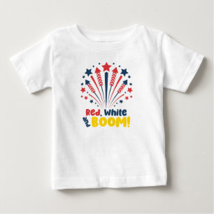 Röd Vit och Boom Barn T Shirt