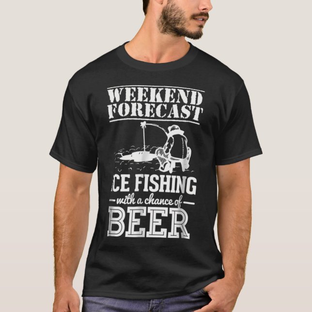 Röd Vit Och Bruh 4:e Juli Fiske T Shirt (Framsida)