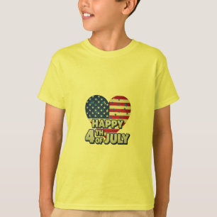 Röd, vit och fet: Patriotic Print Collection T Shirt