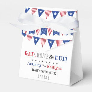 Röd, vit och förfallen! 4:e juli-babystölder presentaskar