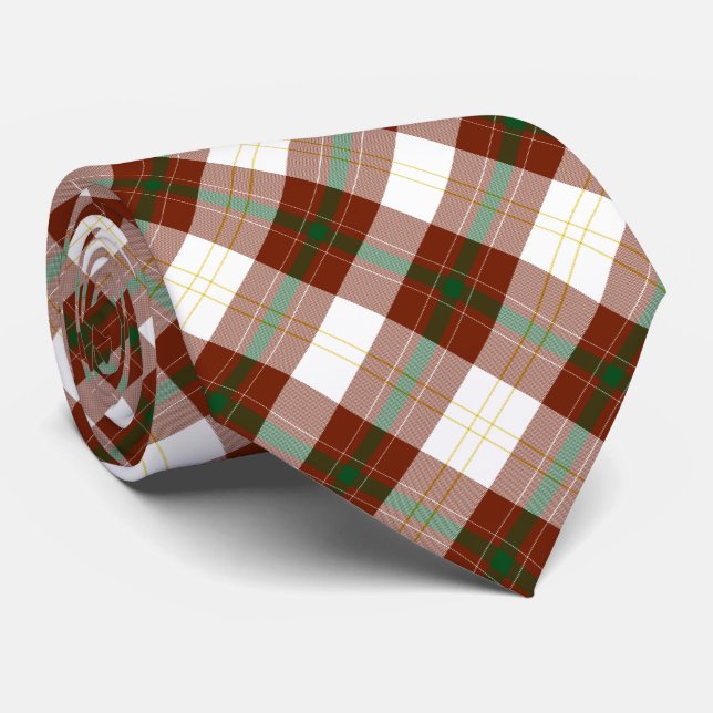 Röd, vit och Grönt Helgdag Play Slips (Rullad)