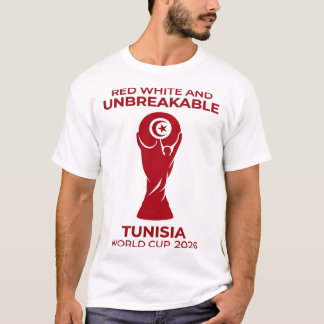 Röd Vit och Obrytbar T Shirt