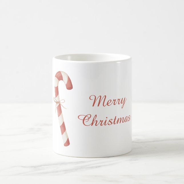 Röd Vit Pepparkaka Jul Kaffemugg (Center)
