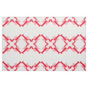 Röd vithummer 4Stephen Tyg