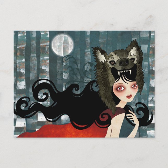 Röd vykort (Framsida)