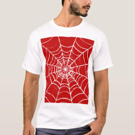Röd Webben T Shirt