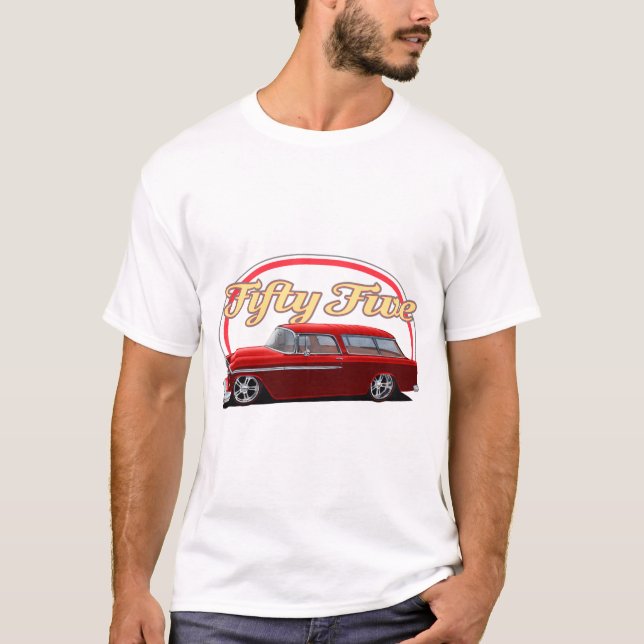 Röda 55 t shirt (Framsida)