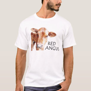 Röda Angus Tee Shirt
