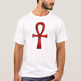 Röda Ankh T-shirt