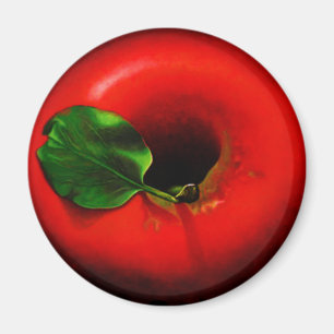 . Röda Apple Magnet