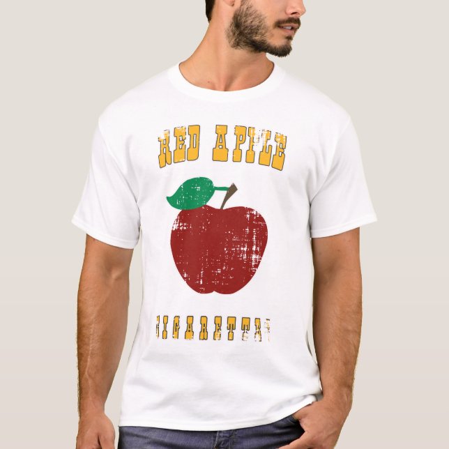 Röda Apple Tee Shirt (Framsida)