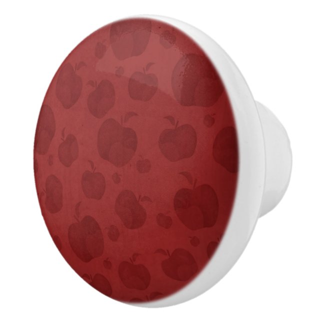 Röda äpplen knopp (Höger)