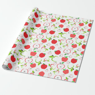 Röda äpplen och äpplen av Grönt Presentpapper