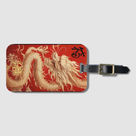 Röda året och Guld-året för drakmens elproblem Bagagebricka