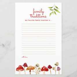 Röda baby shower Vichy svamp förutsägelse spel