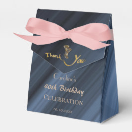 Röda ballonger guld Glitter Tack Presentaskar