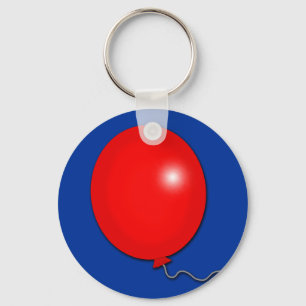 Röda ballongT-tröja, svettar, Hoodies, muggar Nyckelring