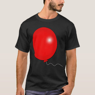 Röda ballongT-tröja, svettar, Hoodies, muggar T-shirt