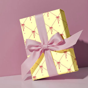Röda bandbågar - Klassiskt Alla Hjärtans-dagsprese Presentpapper