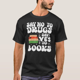 Röda banderollen Veckan säger nej till droger säge T Shirt