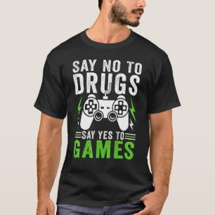 Röda banderollen Veckan säger nej till droger säge T Shirt