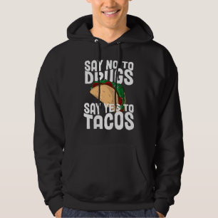 Röda bandet drogmedvetenhet Säg nej till droger Sä Hoodie