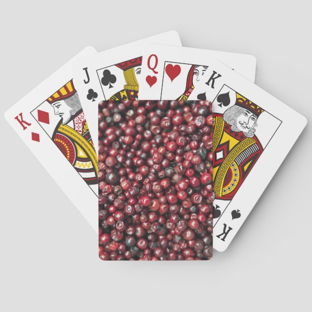 Röda bär från Himalaya Casinokort (Baksidan)