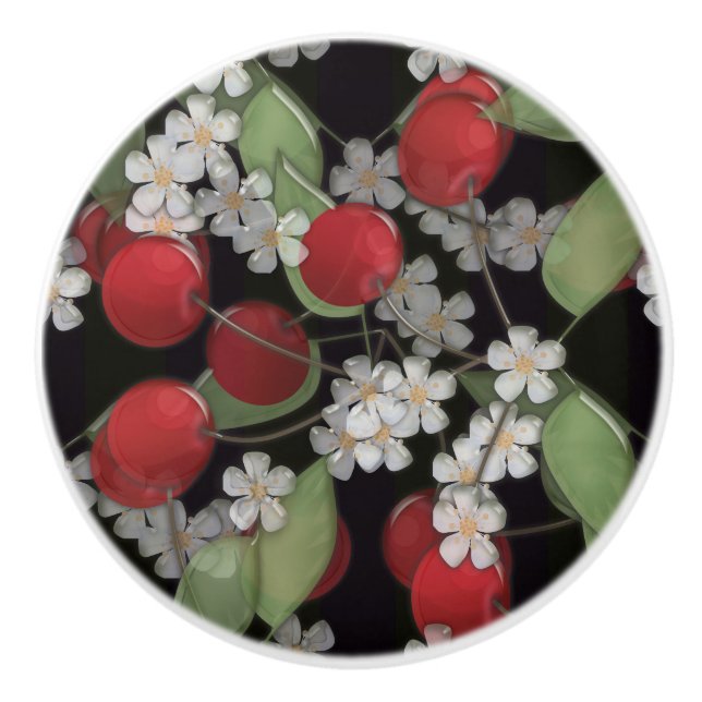 Röda bär knopp (Framsidan)