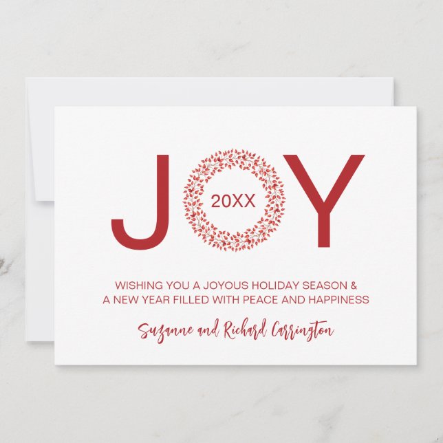 Röda bär Nypon Rosenkrans Julglädje Jul. Julkort (Framsida)