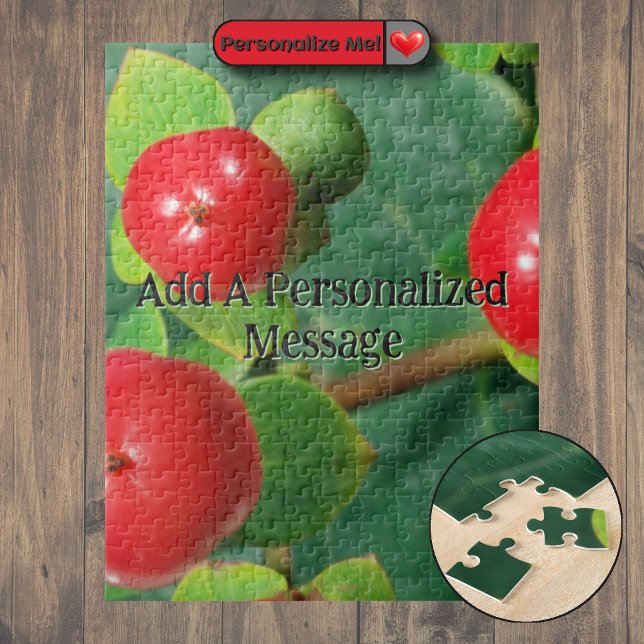 Röda Bär Pussel (Red Berries Jigsaw Puzzle)