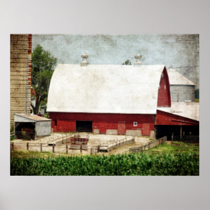 Röda Barn Poster
