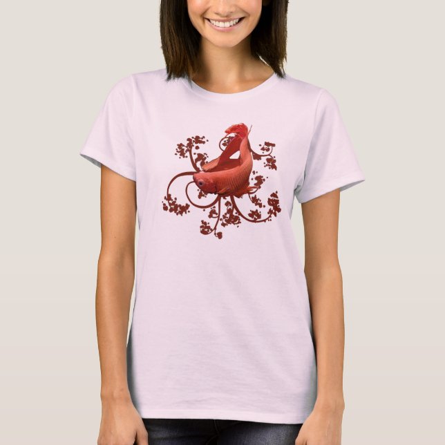Röda Betta T-shirt (Framsida)