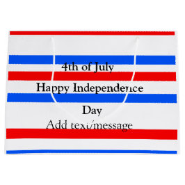 Röda blåa rand independence day 4 juli