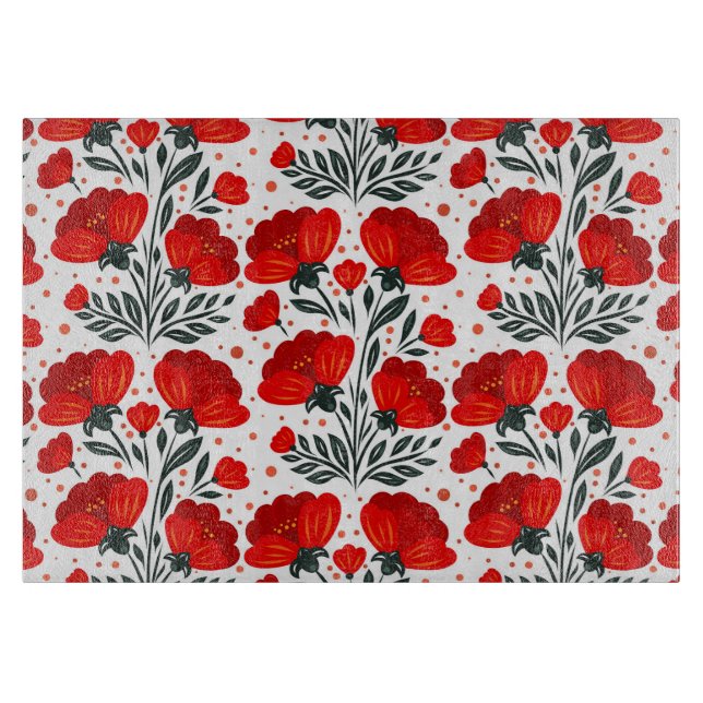Röda blommor (Framsidan)