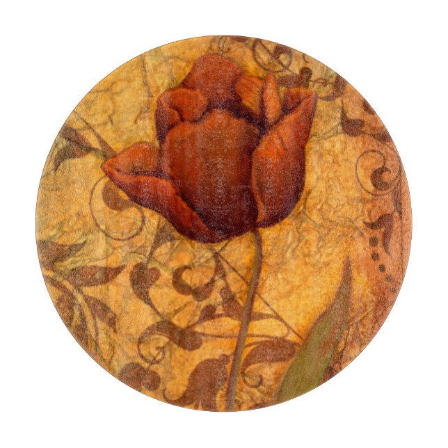 Röda blommor II (Framsidan)