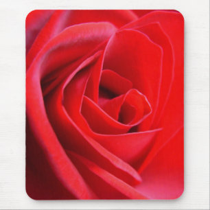 Röda blommor Mousepad Röd ros Decor Gifts Musmatta
