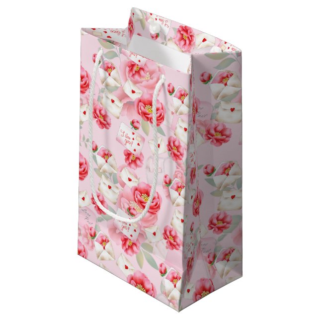 RÖDA BLOMMOR & VALENTINSKÄRLEKSHÄLSNINGAR (Framsidan Vinklad)