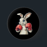 Röda boxningshandskar och cute Bunny Costume Knapp<br><div class="desc">Röda boxningshandskar och cute Bunny Costume</div>