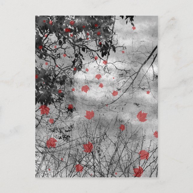 Röda Brev-dagen Bröllop-meddelande Meddelande Vykort (Framsida)