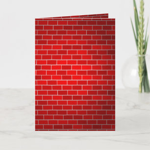 Röda brickor med potlight-bakgrund kort