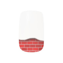 Röda brickor med Snö-borrning - Snöblast överst