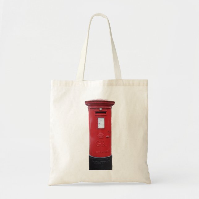 Röda brittiska Post boxas Tygkasse (Framsidan)